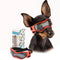 Dog Goggles for Small Breed Dog Sunglasses Dog UV Sunglasses Windproof Soft Frame Adjustable Straps for Small/Medium Dogs Puppy