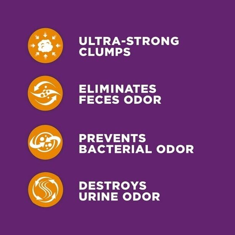 Scoop Away Extra Strength Multi-Cat Scented Litter, Clumping Cat Litter, 38 Lb
