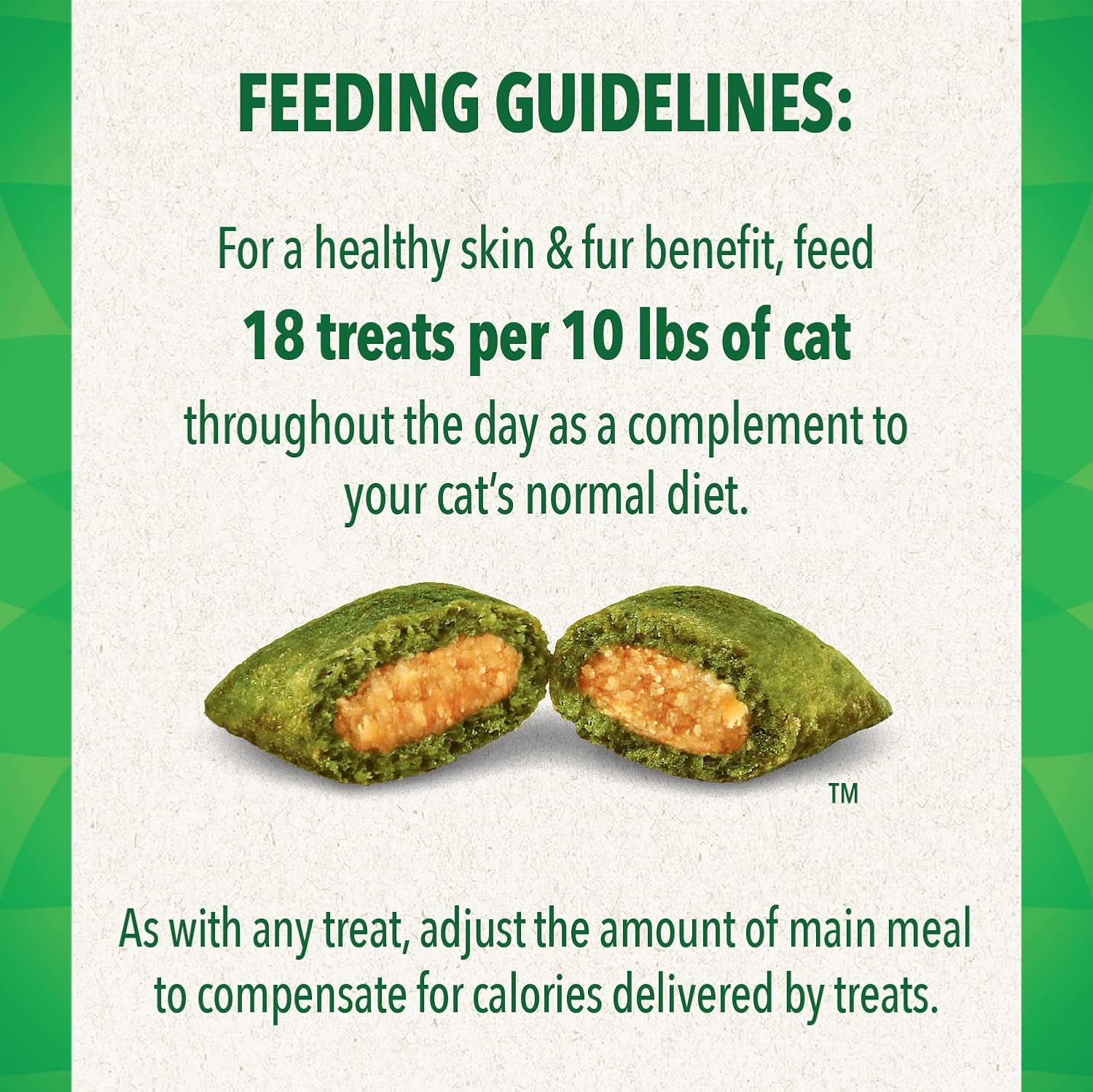 FELINE  SMARTBITES Skin & Fur Health Crunchy and Soft Natural Cat Treats, Salmon Flavor, 4.6 Oz. Pack