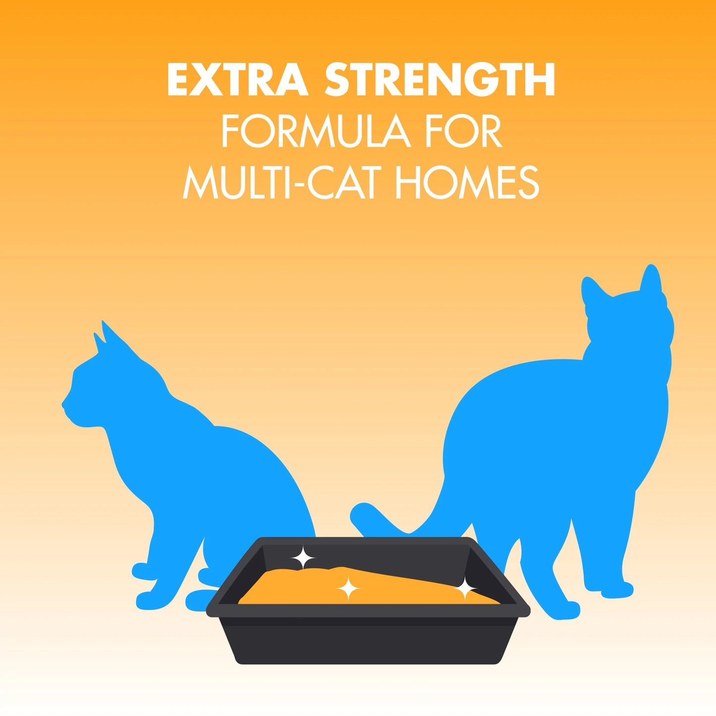 Multi-Cat Clumping Litter Unscented, 20 Lb