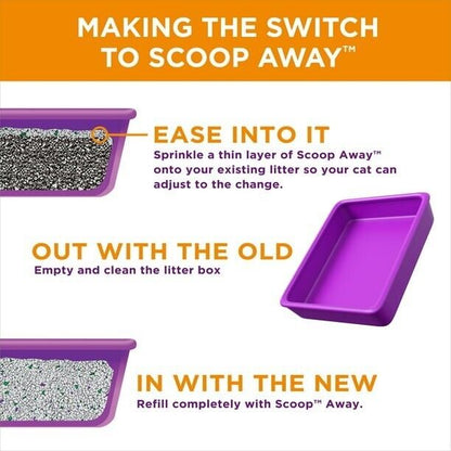 Scoop Away Extra Strength Multi-Cat Scented Litter, Clumping Cat Litter, 38 Lb